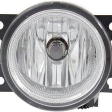 CPP HO2592143C DOT/SAE Compliant Direct Fit Clear Lens Fog Light for 16 Honda Civic