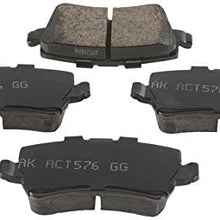 Akebono EUR1307 Euro Ultra Premium Ceramic Disc Brake Pad Kit