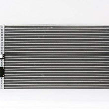 A/C Condenser - Pacific Best Inc For/Fit 4295 90-93 Chevrolet GMC Pickup 92-93 Blazer/Jimmy/Tahoe/Yukon/Suburban With 2 Male Plugs Parallel Flow