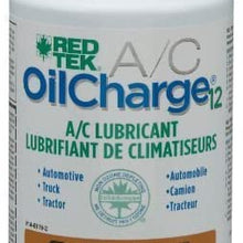 RED TEK OilCharge12 A/C Universal Refrigeration Oil (4 oz. can) - CASE OF 12