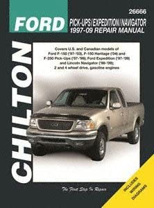 Chilton Repair Manual Ford 1997-2003 Pickup, 1997-2017 Expedition/Navigator