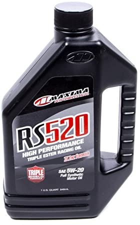 Maxima Racing Oils MAX39-04901S 5w20 Synthetic Oil 1Quart RS520, 1 Quart