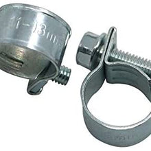 New 30 Pcs 1/4" 5/16" 3/8" Fuel Injection Gas Line Hose Clamps Clip Pipe Clamp