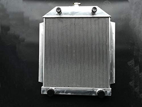 FULL ALUMINUM RADIATOR For FORD CAR FLATHEAD V8 ENGINE M/T 1949-1953 1950 1951 1952