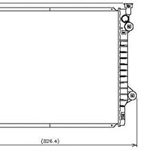 Denso 221-3139 Radiator