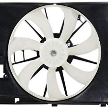 Sunbelt Radiator And Condenser Fan For Toyota C-HR TO3115199 Drop in Fitment