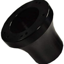 Performance Plus Carts Club Car Precedent GOF Cart 13.5" Black Steering Wheel with Black Adapter Hub