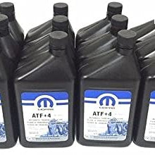 Fits-JEEP DODGE CHRYSLER ATF+4 AUTOMATIC TRANSMISSION FLUID CASE OF 12 QUARTS MOPAR