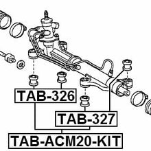 Arm Bushing For Steering Gear Kit Febest TAB-ACM20-KIT Oem 44250-44140