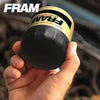 FRAM Filtro de aceite de repuesto ultra sintético para automóviles, diseñado para cambios de aceite sintético que duran hasta 20 k millas, XG3682 con SureGrip (paquete de 1)