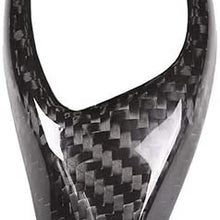 TulinTulin Carbon Fiber Gear Shift Knob Cover Trim for BMW F20 F30 F31 F34 X5 F15 X6 F16 X3 F25 X4 F26 F10 - Style 1