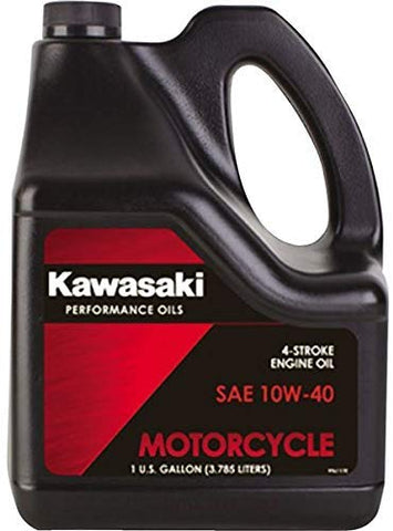 Kawasaki 4-Stroke Motorcycle Engine Oil 10W40 1 Gallon K61021-302