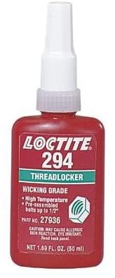 SEPTLS44227936 - Loctite 294 Threadlockers, Wicking Grade/High Temperature - 27936