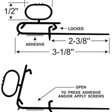 Steele Rubber Products - RV Lock N Seal - Sold and Priced per Foot - 70-3865-265