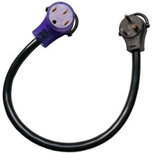 Parkworld 885378 EV Adapter Cord NEMA TT-30P to 14-50R (ONLY for EV or Tesla use, NOT for RV) (1.5FT)