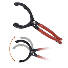 Easyuse 12" Oil Filter Pliers, 12 "Adjustable Oil Filter Pliers, Oil Filter Wrench, Adjustable Oil Filter Remover For 2-1 / 2" to 3-1 / 2 "Filters