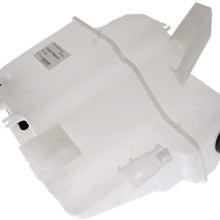 Windshield Washer Tank Assembly compatible with Mitsubishi Lancer 08-14 W/Pump Inlet and Cap