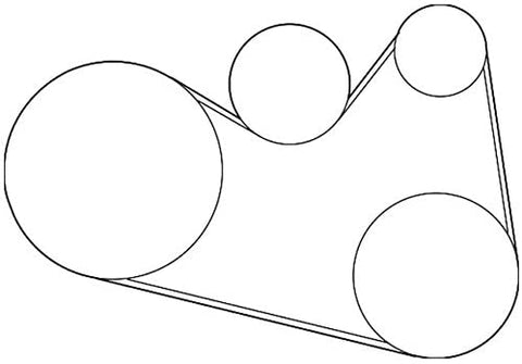 Genuine Nissan 11720-VC200 Fan and Alternator Belt