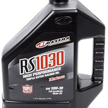 Maxima Racing Oils MAX39-019128S 10W 30 Synthetic Oil1 Gallon RS1030, 1 Gallon