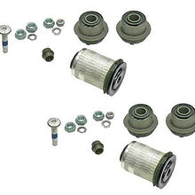 for Meredes W210 Pair of 2 Front Lower Inner L+R Control Arm Bushing Kits 210 330 04 75