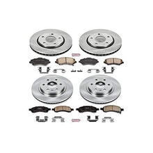 Power Stop KOE4466 Autospecialty Front and Rear Replacement Brake Kit-OE Brake Rotors & Ceramic Brake Pads