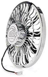 Be Cool 75050 High Torque Electric Pusher Fan, Billet, 16