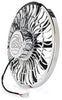 Be Cool 75050 High Torque Electric Pusher Fan, Billet, 16