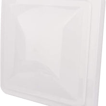 ANPART VL200-W White 14 x 14 RV Compatible with Trailer Motorhome Ventilation Cover 1 Pack New Roof Vent Cover kit