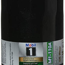 Mobil 1 Annual Protection Synthetic Motor Oil 5W-30, 5-Quart, Single Bundle M1-110A Extended Performance Oil Filter, 1-Count