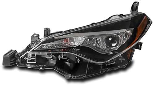 ZMAUTOPARTS LED Projector Headlight Headlamp Lamp Driver Side For 2017-2019 Toyota Corolla Base CE C LE L