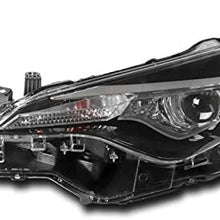 ZMAUTOPARTS LED Projector Headlight Headlamp Lamp Driver Side For 2017-2019 Toyota Corolla Base CE C LE L