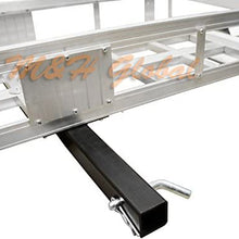 500 Lb Aluminum Cargo Carrier Rack Hauler Storage Hitch Receiver Mount Luggage