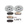 Power Stop KOE4647 Autospecialty Front Replacement Brake Kit-OE Brake Rotors & Ceramic Brake Pads