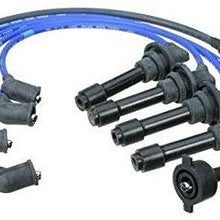 Complete Ignition Wire Set 7mm 671-4175 Denso, Compatible With Acura Integra 86-89 1.6L L4