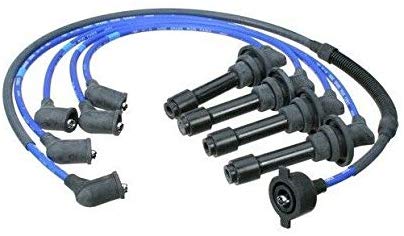 Complete Ignition Wire Set 7mm 671-4175 Denso, Compatible With Acura Integra 86-89 1.6L L4