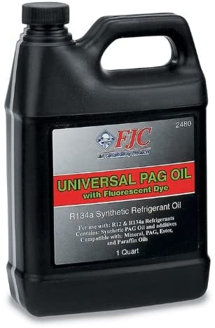 FJC 2480 PAG Universal Oil with Fluorescent Leak Detection Dye (1 Quart)