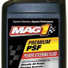 Mag 1 (810-6PK Premium Power Steering Fluid - 1 Quart, (Pack of 6)