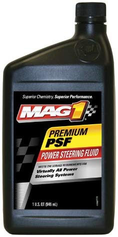 Mag 1 (810-6PK Premium Power Steering Fluid - 1 Quart, (Pack of 6)