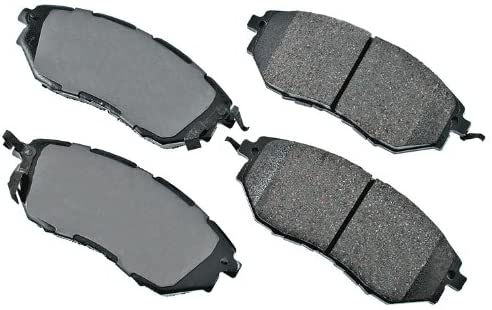 Akebono ACT1078 Proact Ultra Premium Ceramic Disc Brake Pad kit