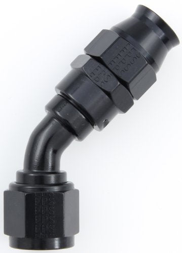 Fragola 684510-BL Black Size (-10) 45° PTFE Hose Fitting