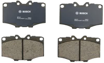 Bosch BP137 QuietCast Premium Semi-Metallic Disc Brake Pad Set For Toyota: 1984-1988 4Runner, 1976-1990 Land Cruiser, 1979-1988 Pickup; Front