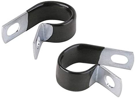 Insulated Brake Line Tube Mount Clamps, 3/16 Inch, Bag of 10