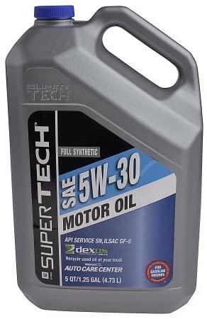 PACK OF 2 - Super Tech Full Synthetic 5W30 Motor Oil, 5 qt