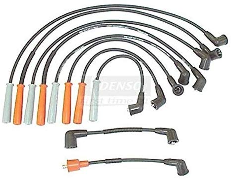 Wire Set 7mm 671-4201 Denso Ignition, Compatible With Nissan Stanza Sedan 2.0L L4 86-89