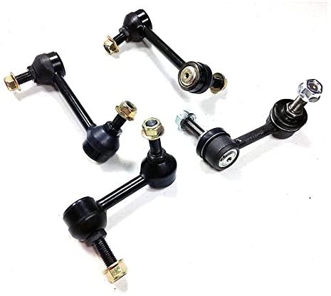 4 Piece Suspension Link Front & Rear Sway Bar Links 4WD & RWD