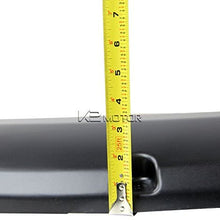 4PC Pocket Rivet Style Fender Flares Black for 1999-2007 F250 F350 F-250 F-350 Super Duty Truck