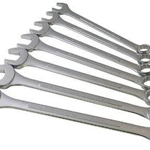 Sunex 9707A Jumbo Fractional Combination Wrench Set, 7Piece (Includes Roll-Case)