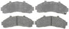 ACDelco 14D652M Advantage Semi-Metallic Front Disc Brake Pad Set with Wear Sensor