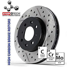 StopTech 127.40094CR Drilled and Slotted Brake Rotor (, Right Cryo Sport)