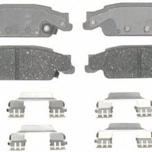 ACDelco 14D922CH Advantage Ceramic Rear Disc Brake Pad Set with Hardware